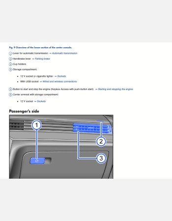 volkswahen passat 2021 owners manual